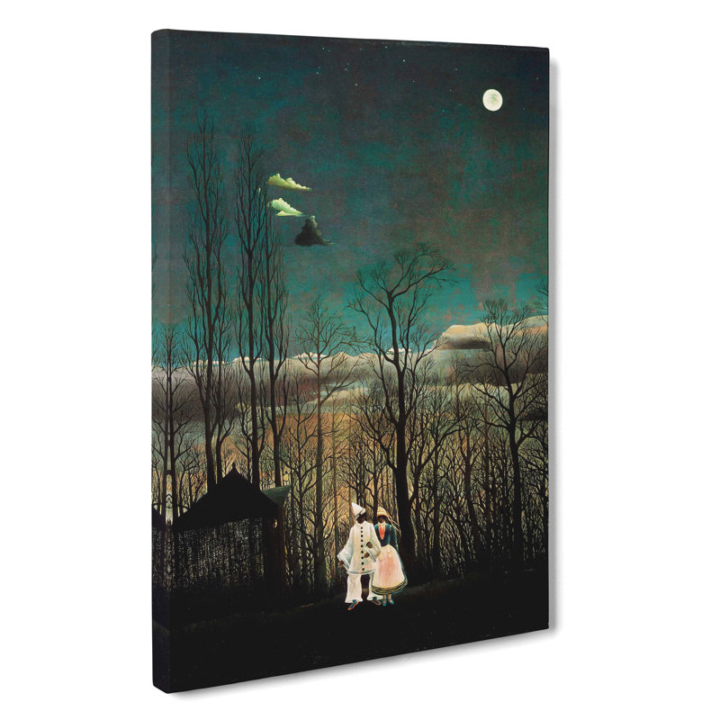 Carnival Evening by Henri Rousseau - Wrapped Canvas, 50cm H x 35cm W x 3cm D