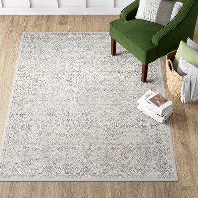 Tapis oriental gris / ivoire DeSoto