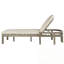 Chaise longue d'extérieur avec dossier réglable arqué-1819656859