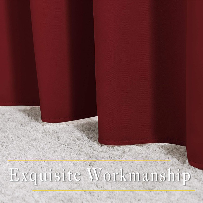 Guizar Room Darkening Curtain Single Panel