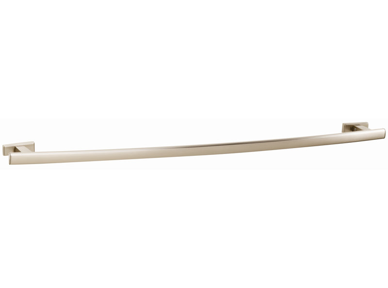 Stimson Wall Towel Bar, 0.69" H x 24" L x 3.13" D, Satin Nickel
