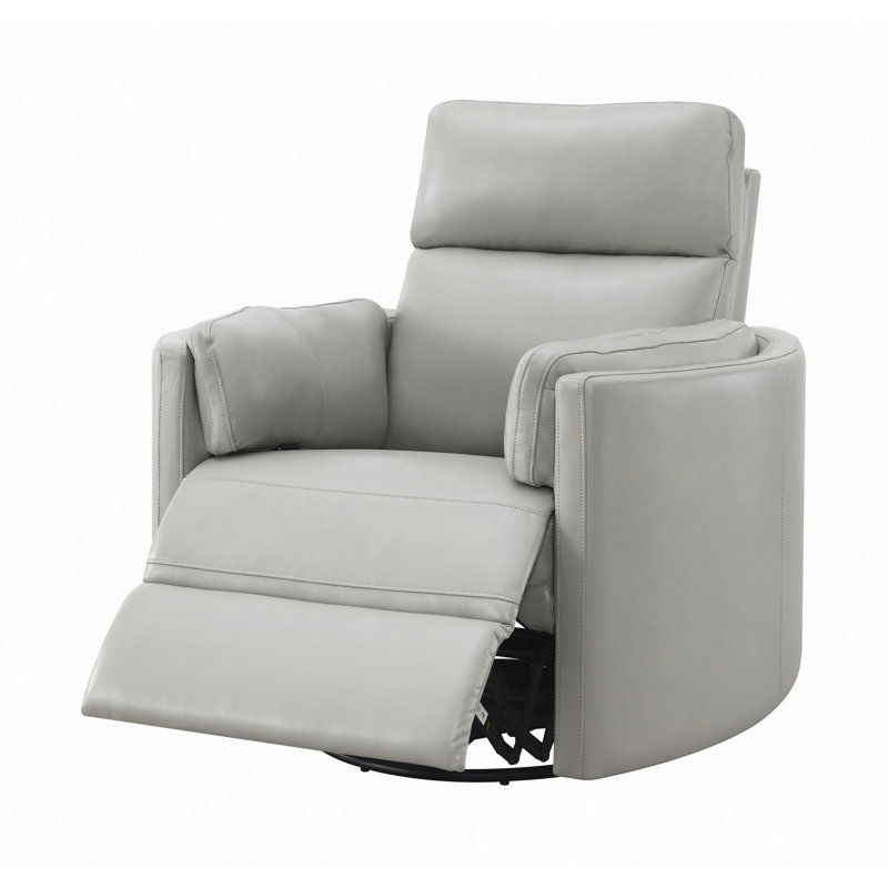 Fauteuil inclinable et oscillant en faux cuir Sagen