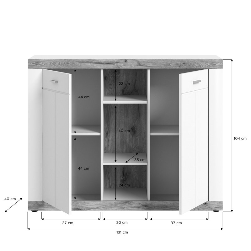 Ceresco 131cm Sideboard