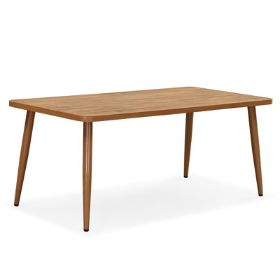 Table de salle à manger en aluminium
