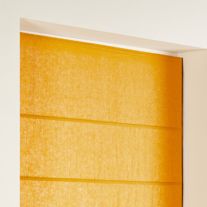 Carlina Semi Sheer, 220 cm L x 100 cm W, Orange