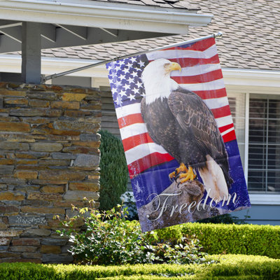 Drapeau de jardin patriotique Freedom