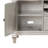 4-drawer Sideboard Buffet Cabinet Silver Oak
