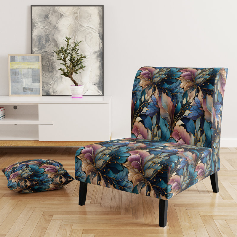 Fauteuil de chambre Spiral Flower Elegance Boho