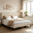 King Bed Frame With Headboard