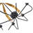 8 - Light Dimmable Wagon Wheel Chandelier