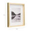 Mikasa MDF 12x14 Inch Portrait Frame with 8x10 Inch Mat