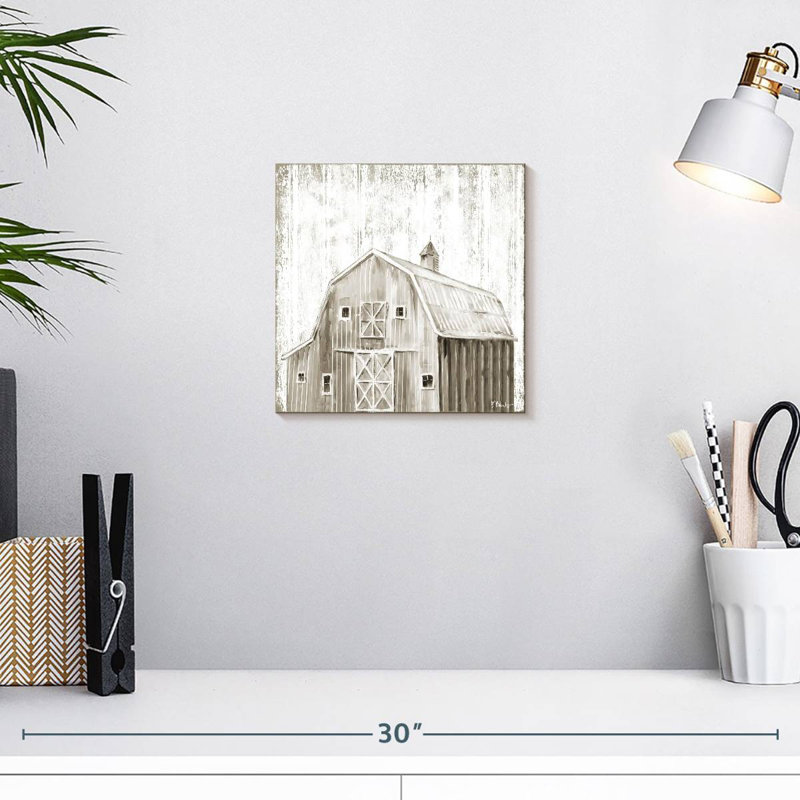 Lilie grange en bois blanc I, H 10 po x l 10 po