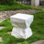 Table d'appoint Cleo Outdoor Paito Modern Minimalist MGO, blanc