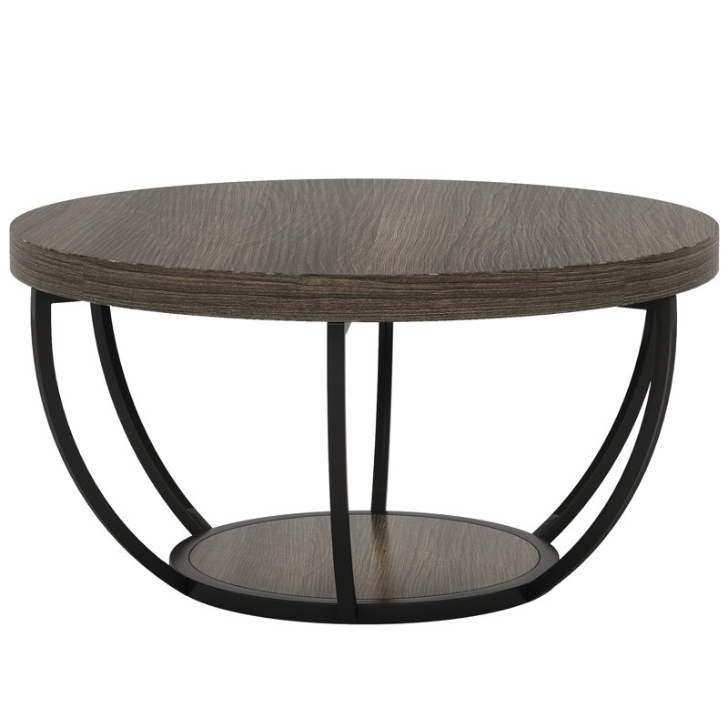 Table basse ronde, Gris