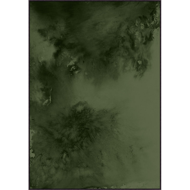 Ink Movement Green Print by Mat Sanders