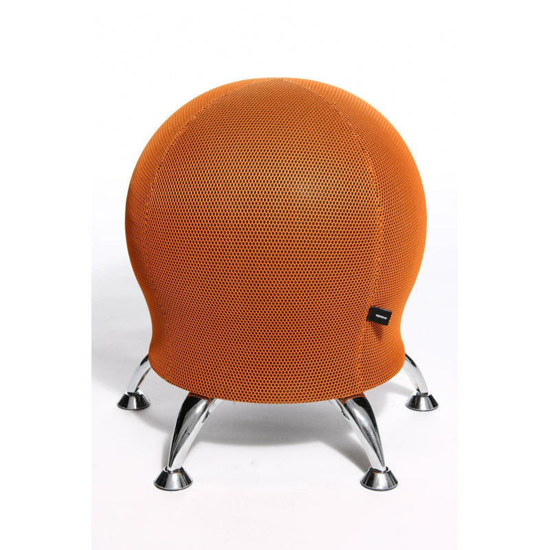 Franco Industrial Stool, Orange