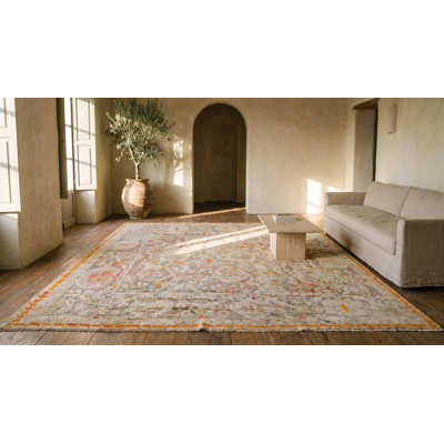 Magnifique tapis Oushak turc Rare