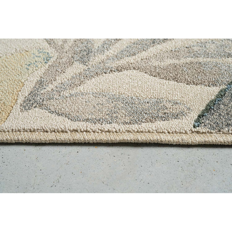 Floral Area Rug, Rectangle 120 x 170 cm