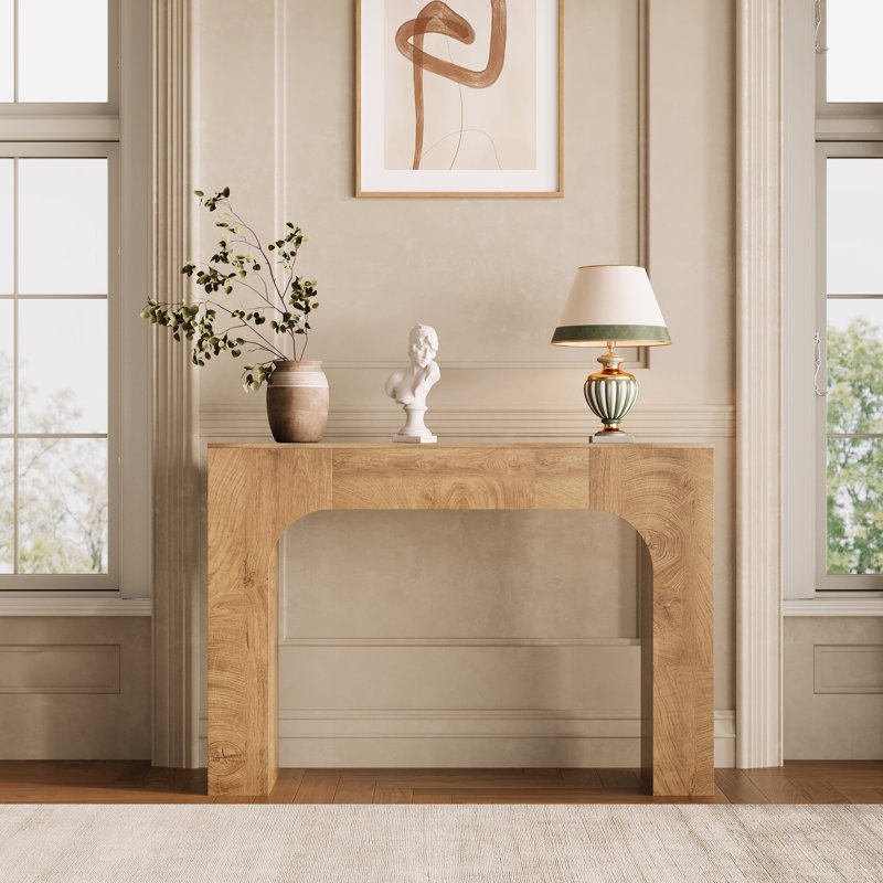 Console de salon GarveeHome, Bronze, H 32,9 po x l 47,2 po x P 11,6 po