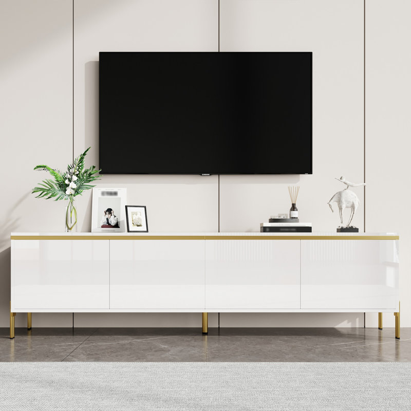 TV Stand for TVs up to 70", White