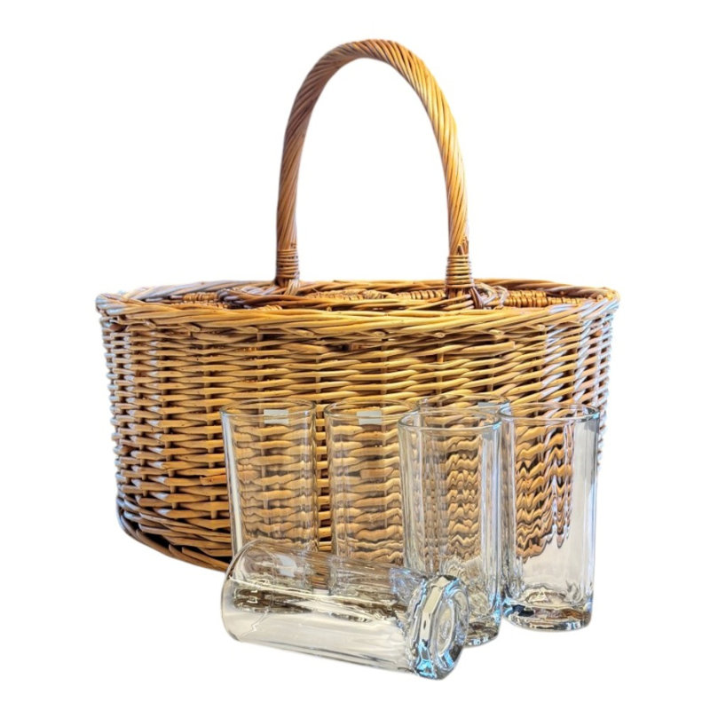 Wicker Picnic Basket