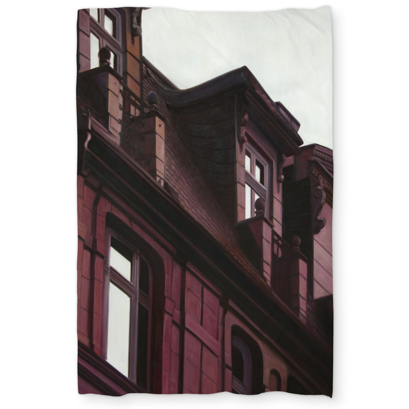 Architectural Building Duvet Cover - Industrial Home Decor