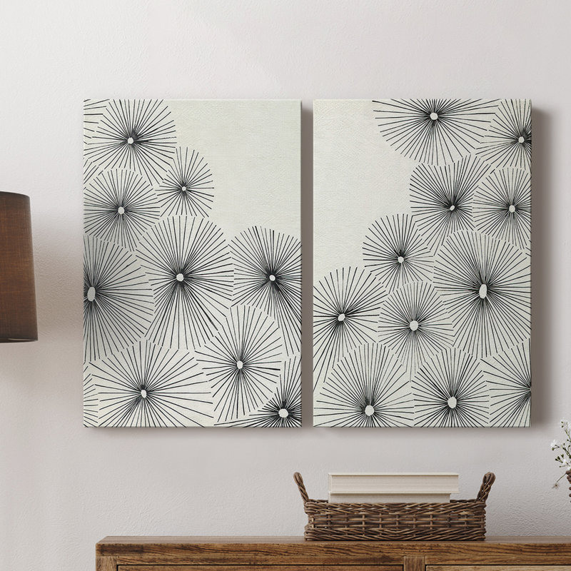 Toile tendue avec parasol I-Premium Gallery - prêt à être accroché, H 27 po x l 36 po