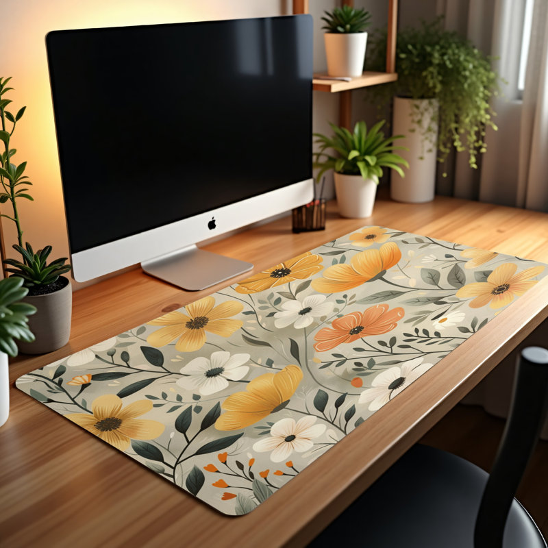 Polyester Desk Pad, 23.6x13.8