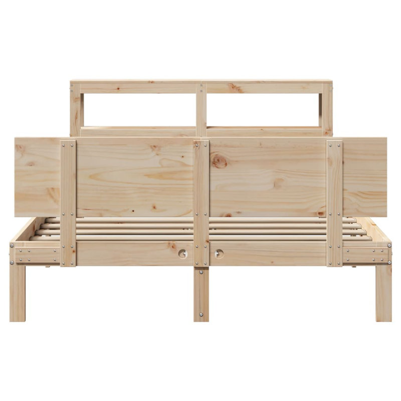 Clarkson Bed, natural, Small Double (4')