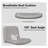 Damar Armless Criss Cross Legged Desk Chair With Tufted Back-99214186-99051759