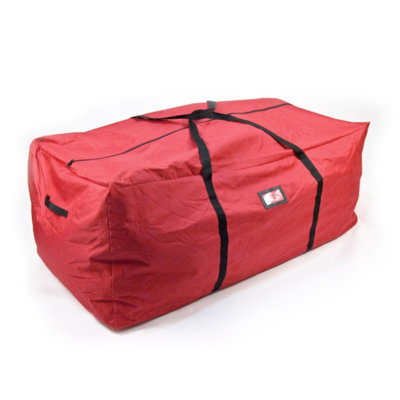 40" Red and Black Multiuse Large Christmas Storage Bag