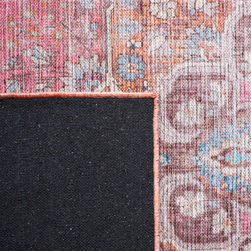 Coreta Performance Machine Washable Oriental Rug, Rectangle 4' x 6'