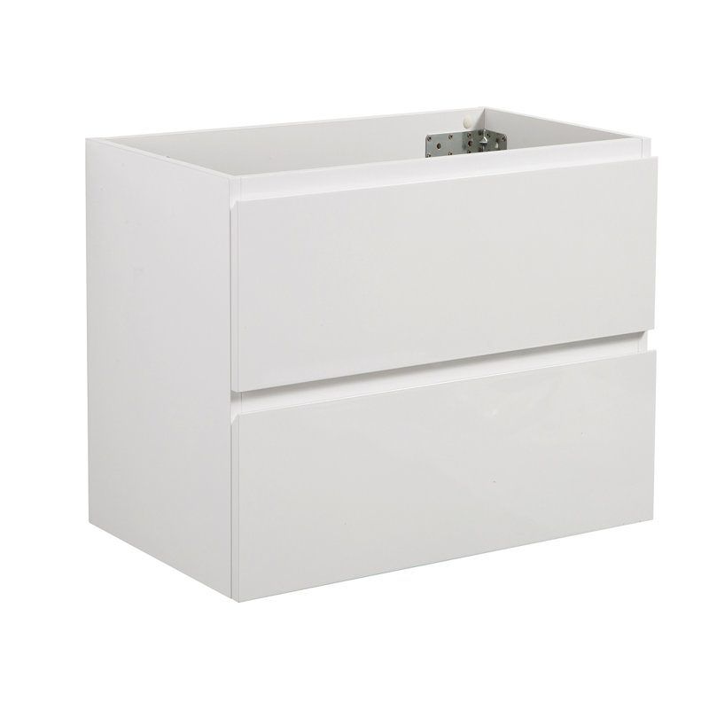 Wall Mount Bathroom Vanity WITHOUT Basin With Two Drawer