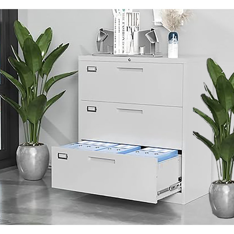 17.72'' Wide Storage Cabinet, White
