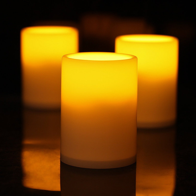 Bougie sans flamme del sans parfum