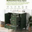 Meuble-lavabo de 30 po - Armoire moderne avec lavabo. Bois massif, porte à fermeture en douceur, 3 tiroirs. Comptoir en céramique. Élément gracieux. Armoire de rangement au design élégant. Structure en bois, tiroirs et porte lisse-1809107564