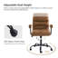 Takisa Modern Swivel Office Chair with Adjustable Height and Tilt Lock-302374535