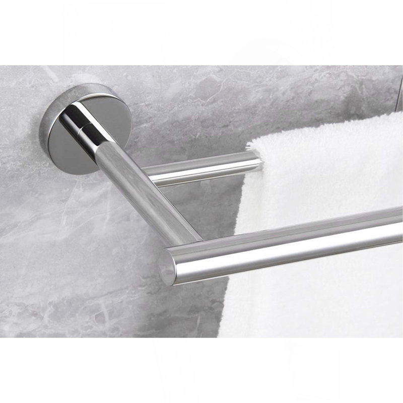 Porte-serviettes mural 23,6 po, Chrome chrome
