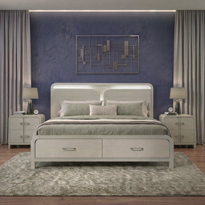 Ensemble de chambre à coucher 3 pièces Velora