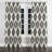 Country Farmhouse Room Darkening Curtains - Classic Farmhouse Black And Beige Ikat Grommet Curtain - 1 Panel-224459227-224459229