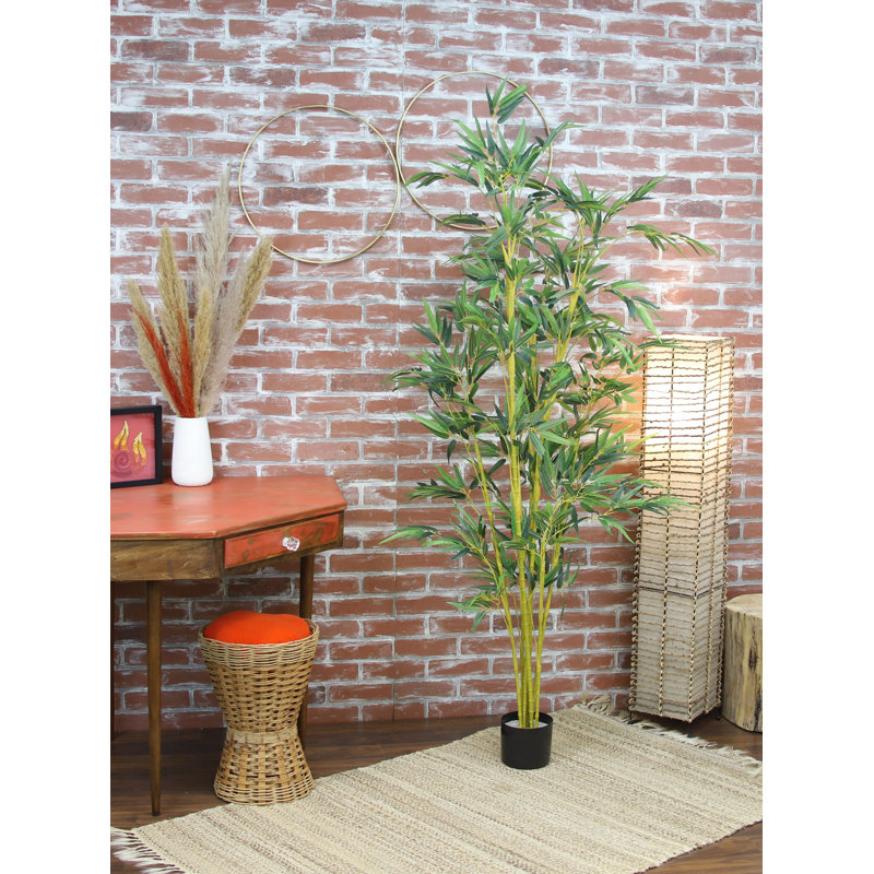 72'' Faux Bamboo Tree in Planter
