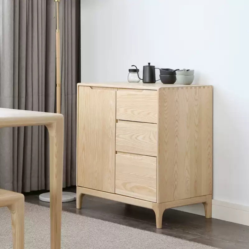 Simple And Modern Small Accent Cabinet, 31.5" H x 31.5" W x 17.72" D
