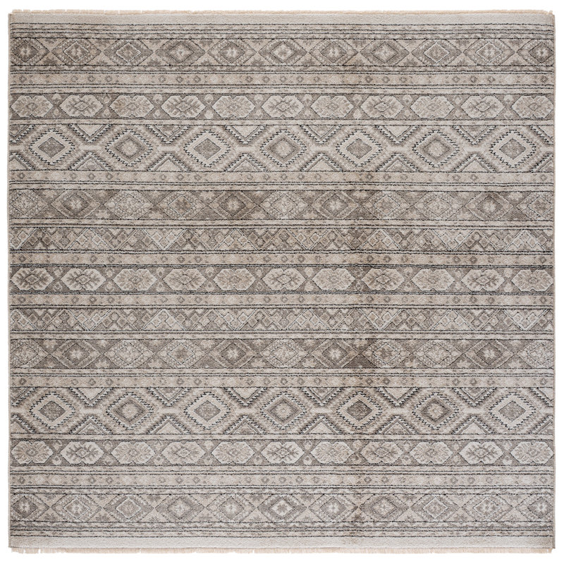 Grove 670 Performance Geometric Shapes Rug, Square 6'7"