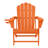 Outdoor Poly Adirondack Chair With Ottoman-1647923039