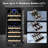 Trifecte Dual Zone 14.96 " Built-In and Freestanding 31 Bottle Wine Refrigerator