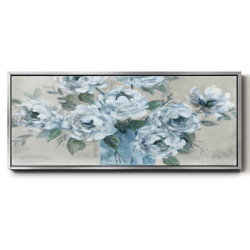Tender Roses- Framed Canvas
