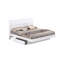 Brighton White Solid Wood King Bed Frame — King, White
