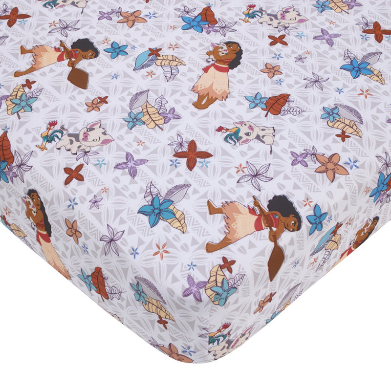 Ensemble de lit pour tout-petits 4 pièces Disney Moana