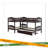 Twin L-Shaped Bunk Bed With Trundle-836197757