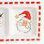 Nicola Spring - Father Christmas Snack Plates - 32 x 13.5cm - White